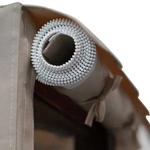 Finnmark FD-5 Sauna Cover, zipper view