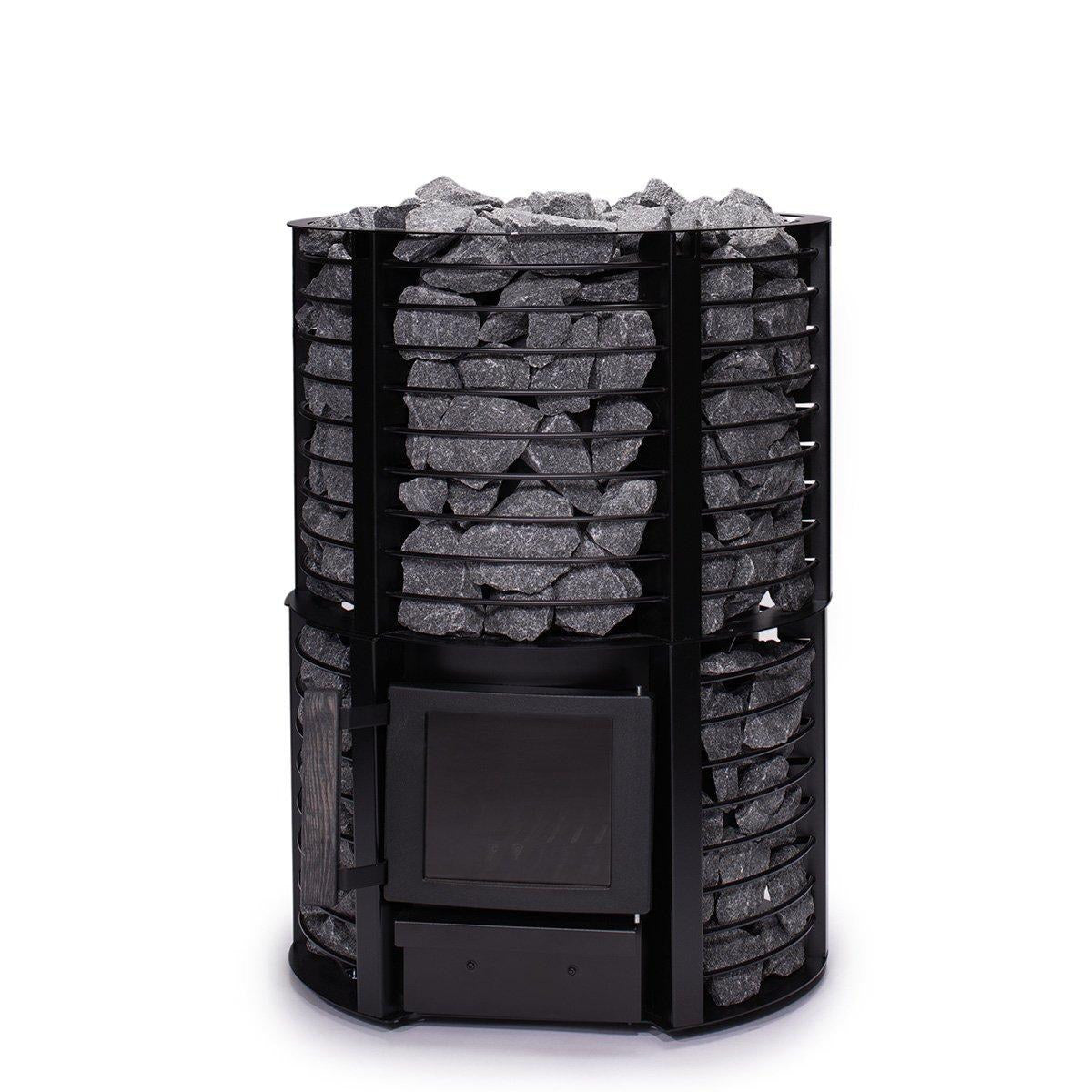 Narvi Inari Plus Wood-Burning Sauna Stove with Lower Stone Cage, detail 3