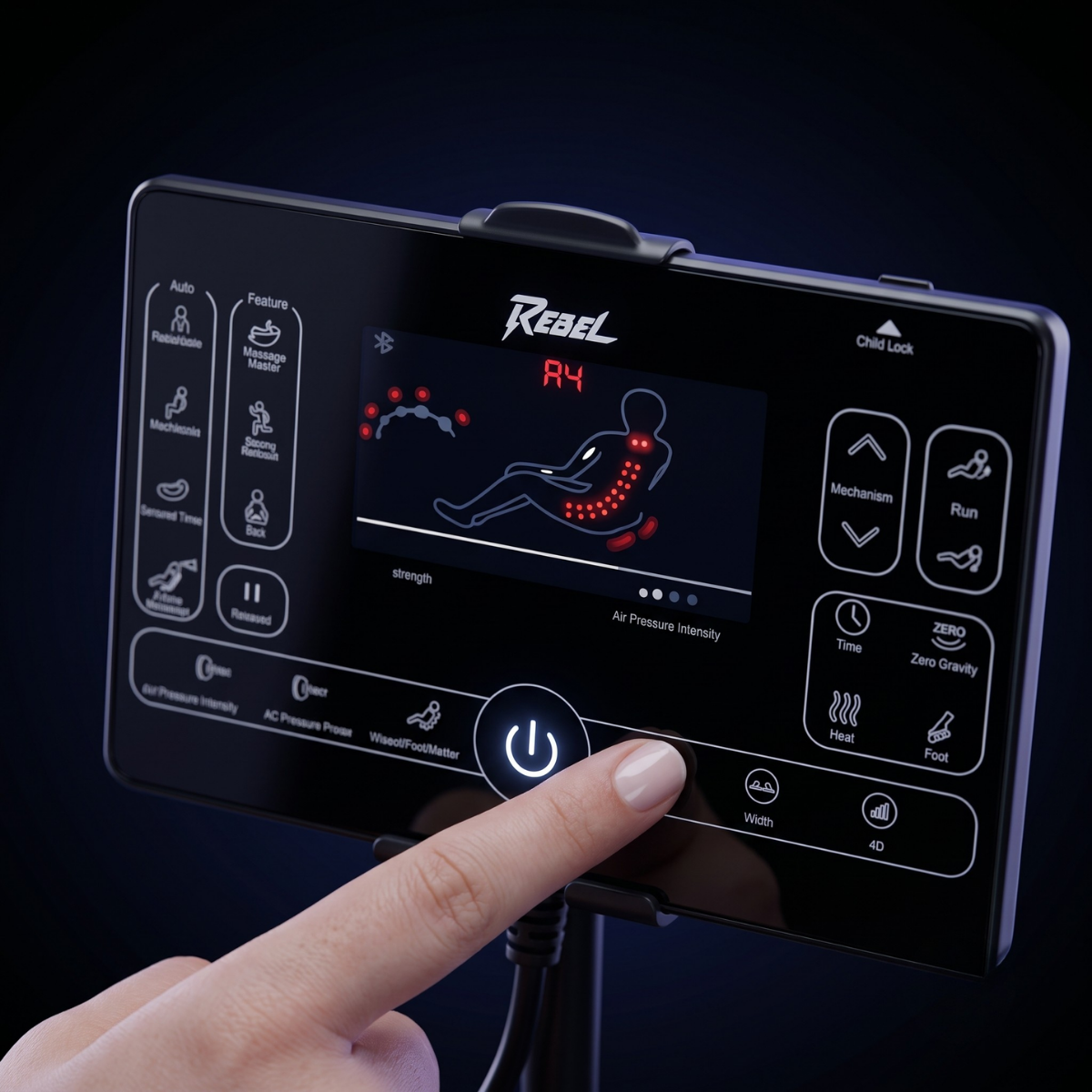 Floridian Brand Rebel 4D SmartTouch tablet and precision dial control