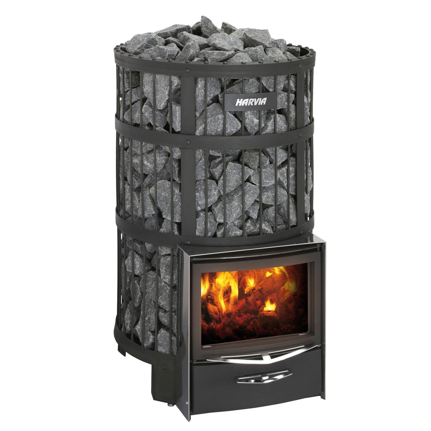 Harvia Legend 300 wood-burning sauna stove, the largest in the Legend range