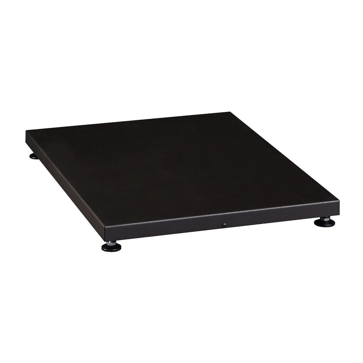 Harvia WL100 black protective bedding floor plate for a wood-burning sauna stove