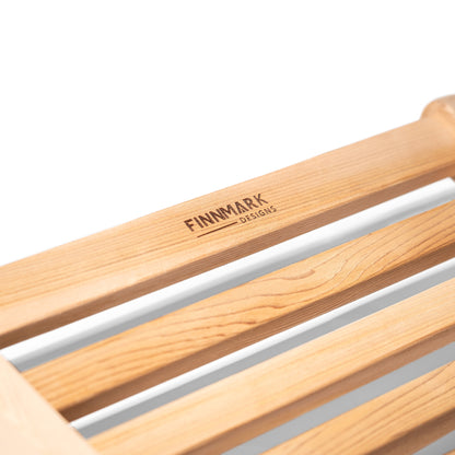 Finnmark Curve Cedar Sauna Backrest, product view