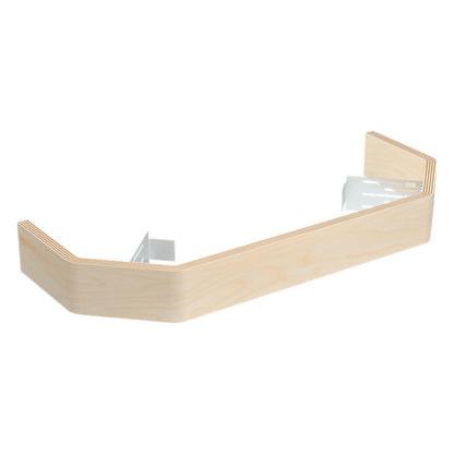 Saunum Air Perfect Safety Rail, second angle showing the steel mounting brackets