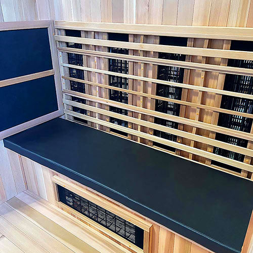 Finnmark 3-Person Sauna Cushion, fitted view