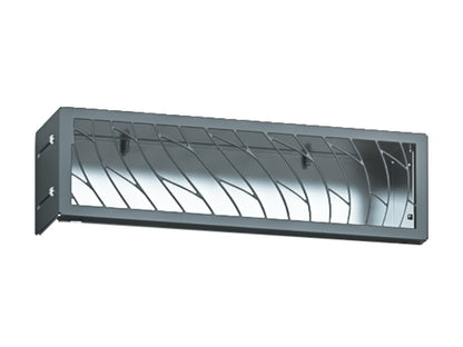 Close-up of the Saunum AirSolo Wall top intake grille frame