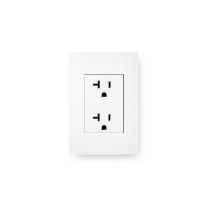 20-amp electrical outlet of the Dynamic Madrid Elite 3-Person Ultra Low EMF FAR Infrared Sauna (DYN-6310-04 Elite) – ultra low EMF infrared sauna