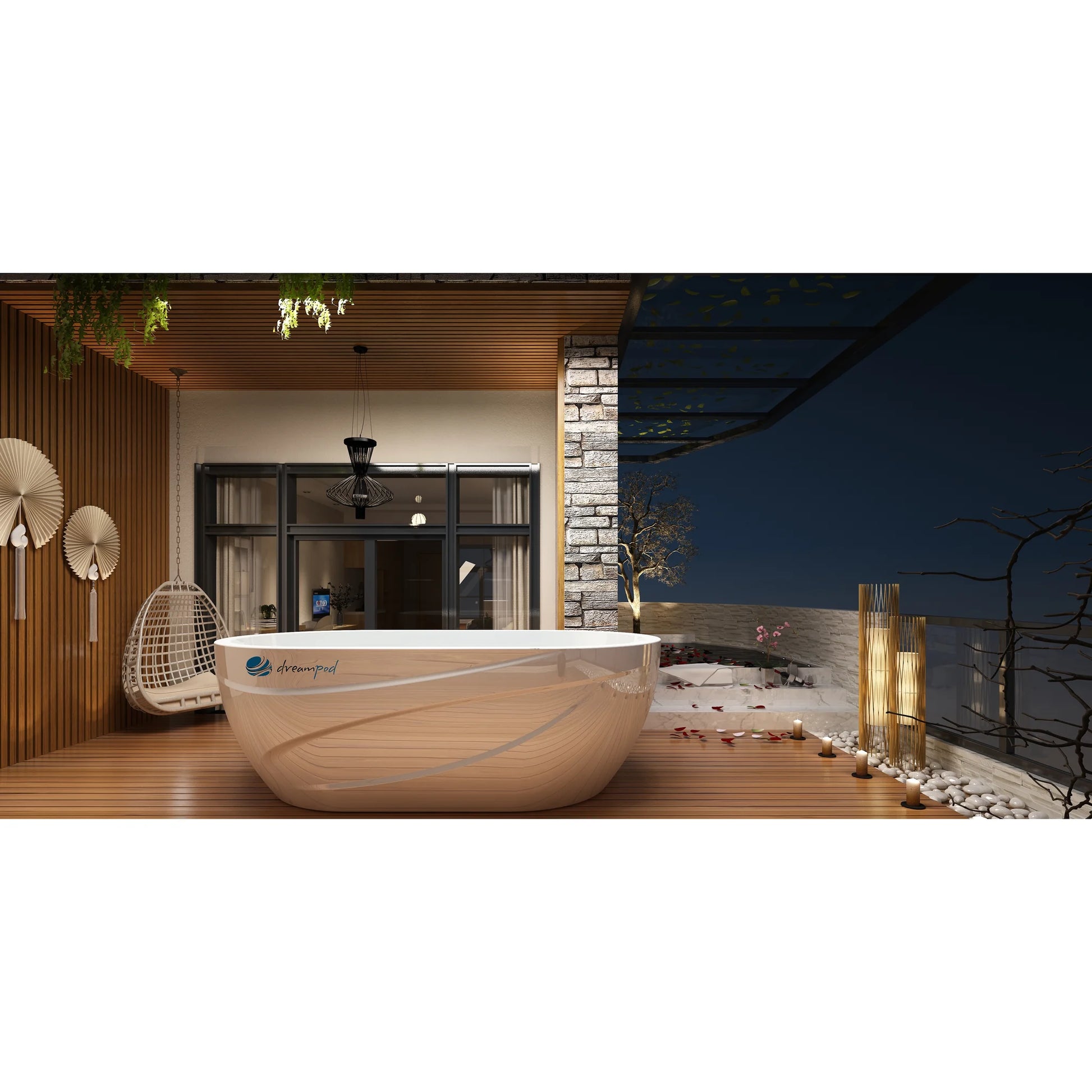 Dreampod Ice Bath — side profile view
