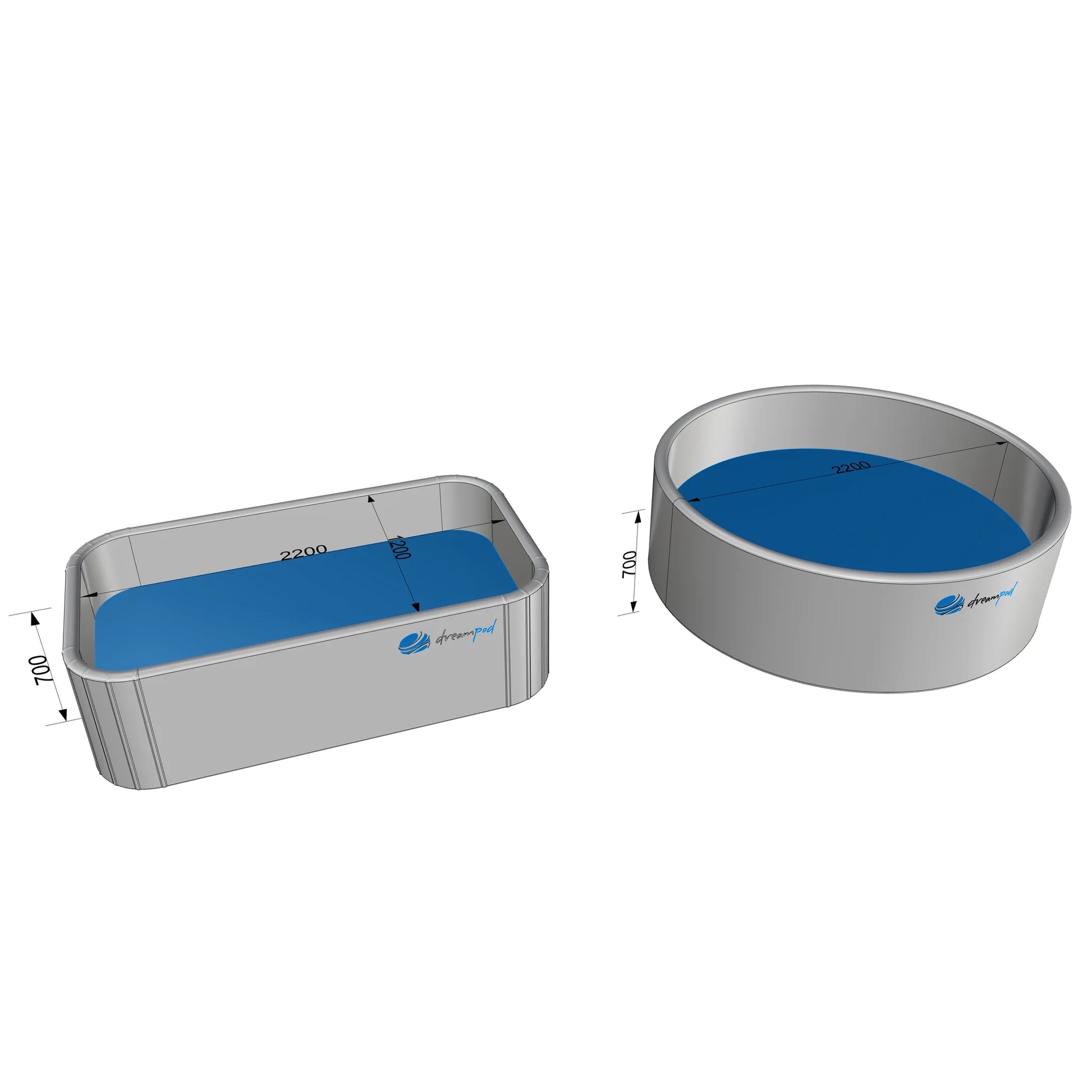 Dreampod Home Float FLEX — inflatable float pod lifestyle
