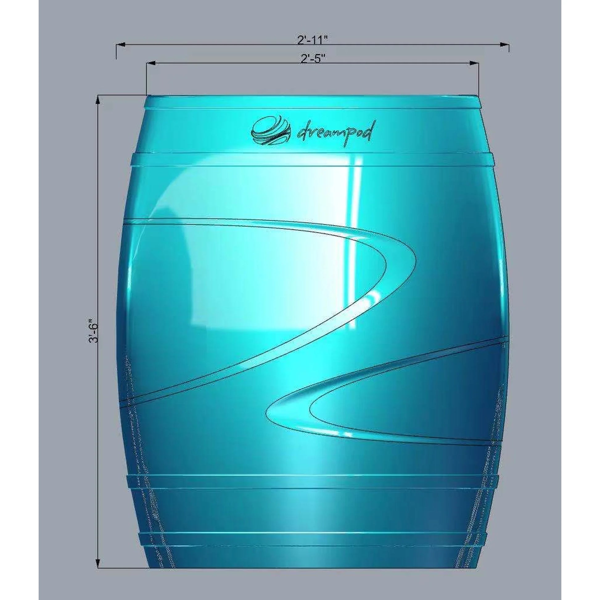 Dreampod Cold Plunge Barrel — Barrel Imperial