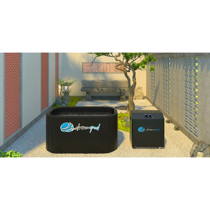 Dreampod Ice Bath FLEX — Inflatable cold plunge tub lifestyle