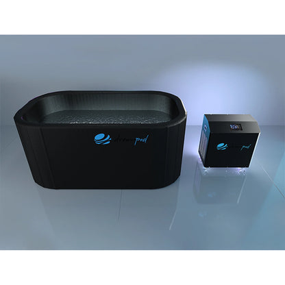 Dreampod Ice Bath FLEX with Chiller — Inflatable cold plunge system with chiller