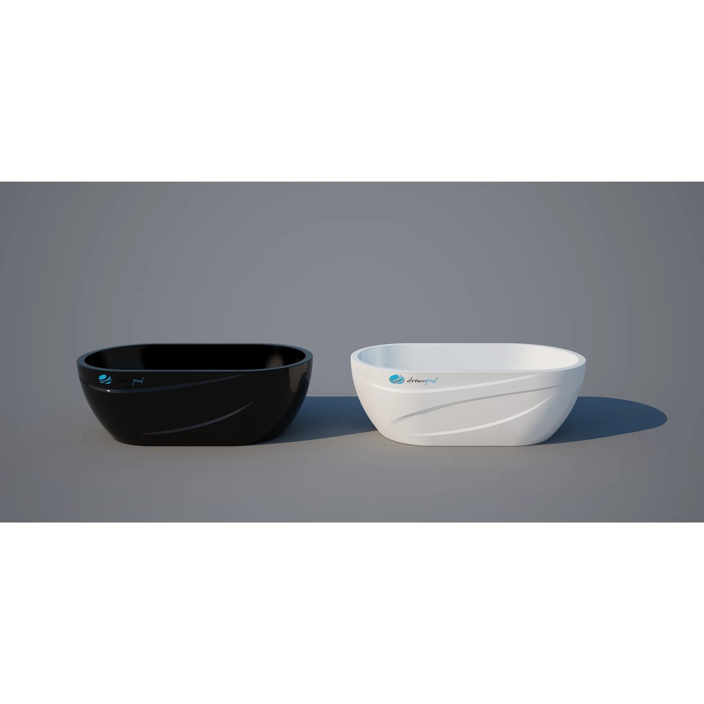 Dreampod Ice Bath with Chiller — IB black and white