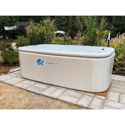 Dreampod Home Float FLEX — Inflatable float pod lifestyle