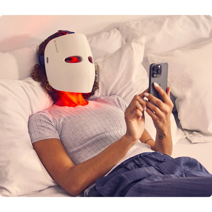 TheraFace Mask Glo — full-face LED light therapy mask by Therabody — product view 8