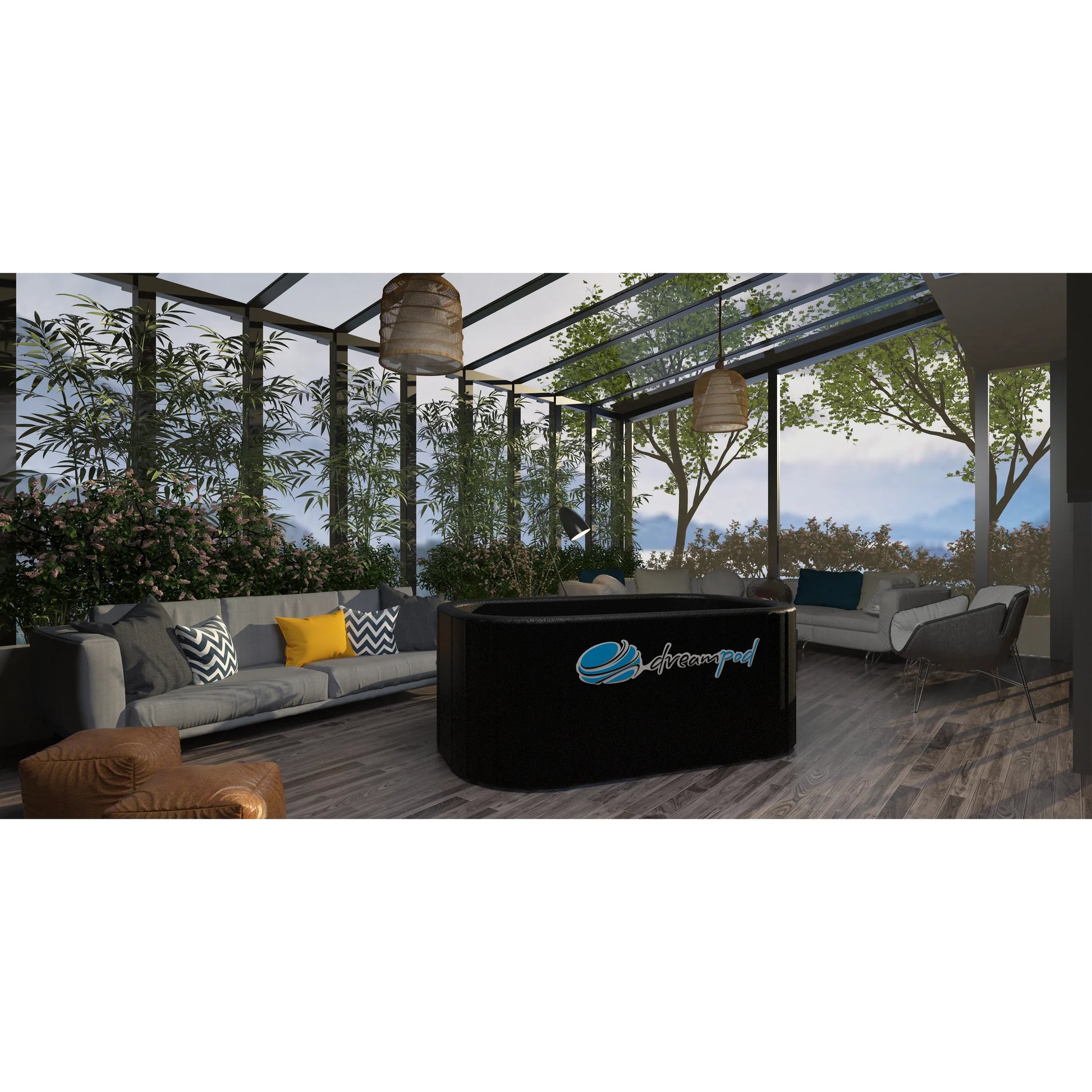 Dreampod Ice Bath FLEX with Chiller — Inflatable cold plunge tub