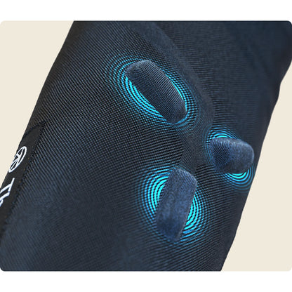 Therabody RecoveryPulse Arm — USB-C rechargeable battery pack and on-sleeve controls