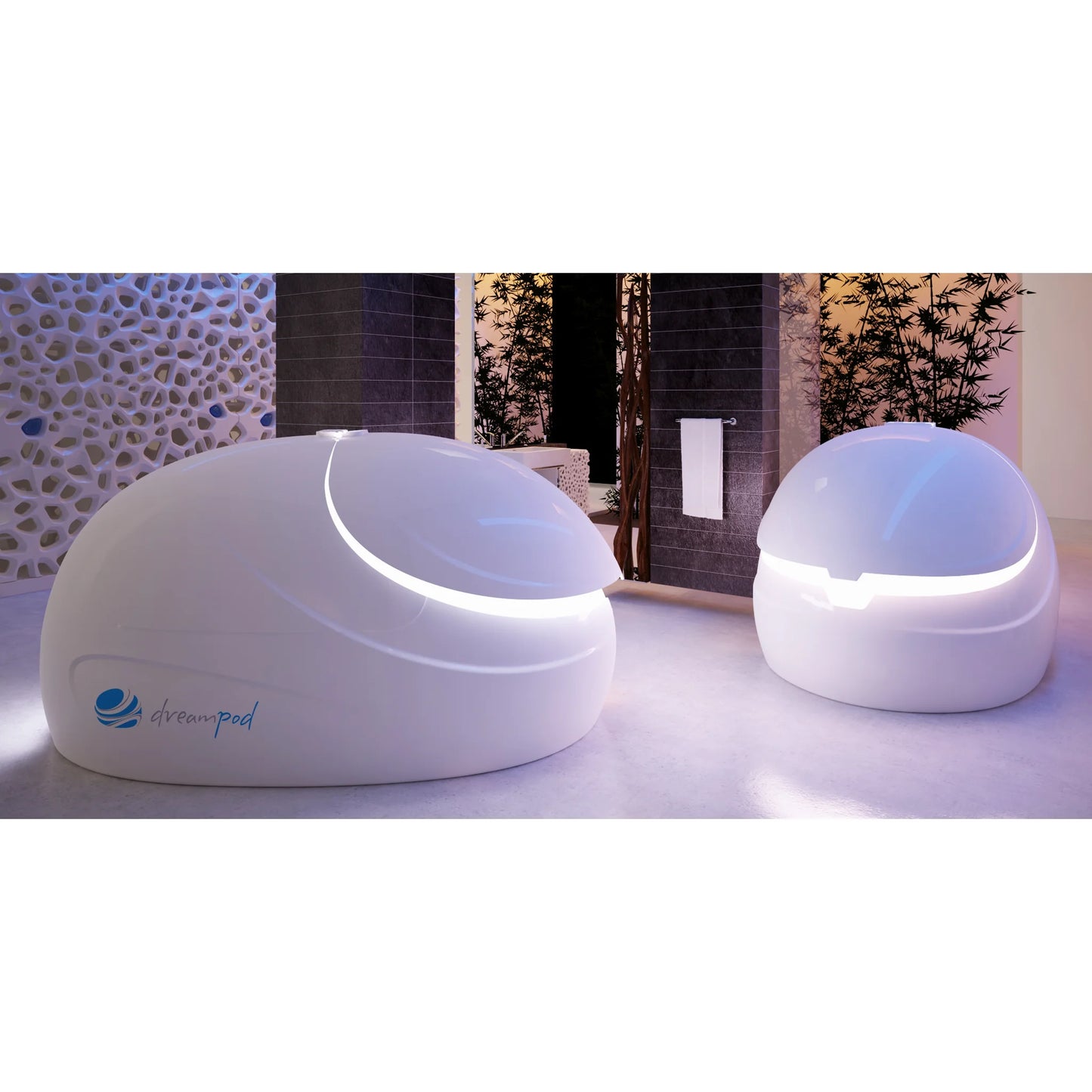 Dreampod Sport Float Pods — Two-unit luxury float suite