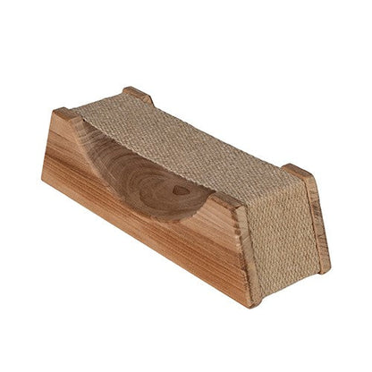 SaunaLife sauna headrest in thermo-aspen