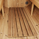 SaunaLife barrel floor platform