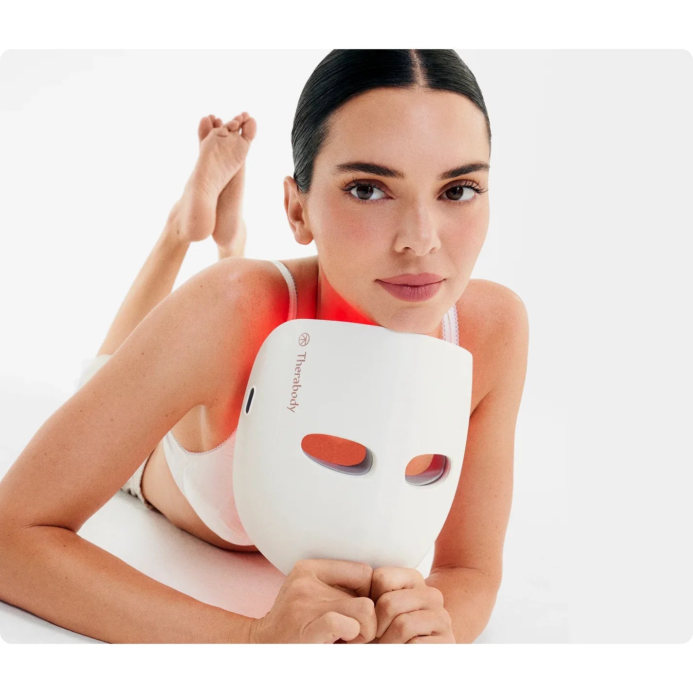 TheraFace Mask Glo — full-face LED light therapy mask by Therabody — product view 5