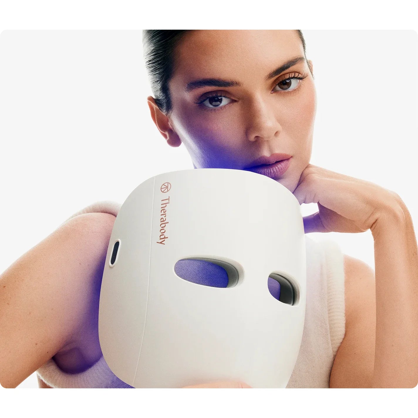 TheraFace Mask Glo — full-face LED light therapy mask by Therabody — product view 9