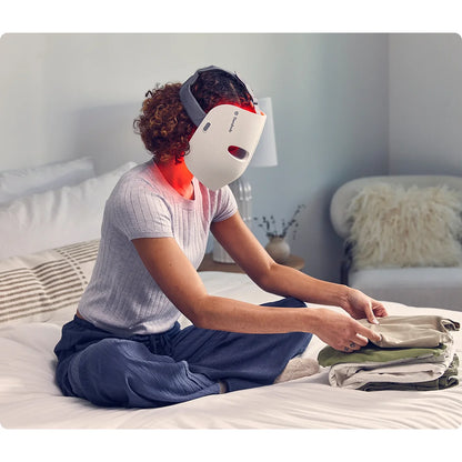 TheraFace Mask — premium full-face LED light therapy mask by Therabody — product view 5