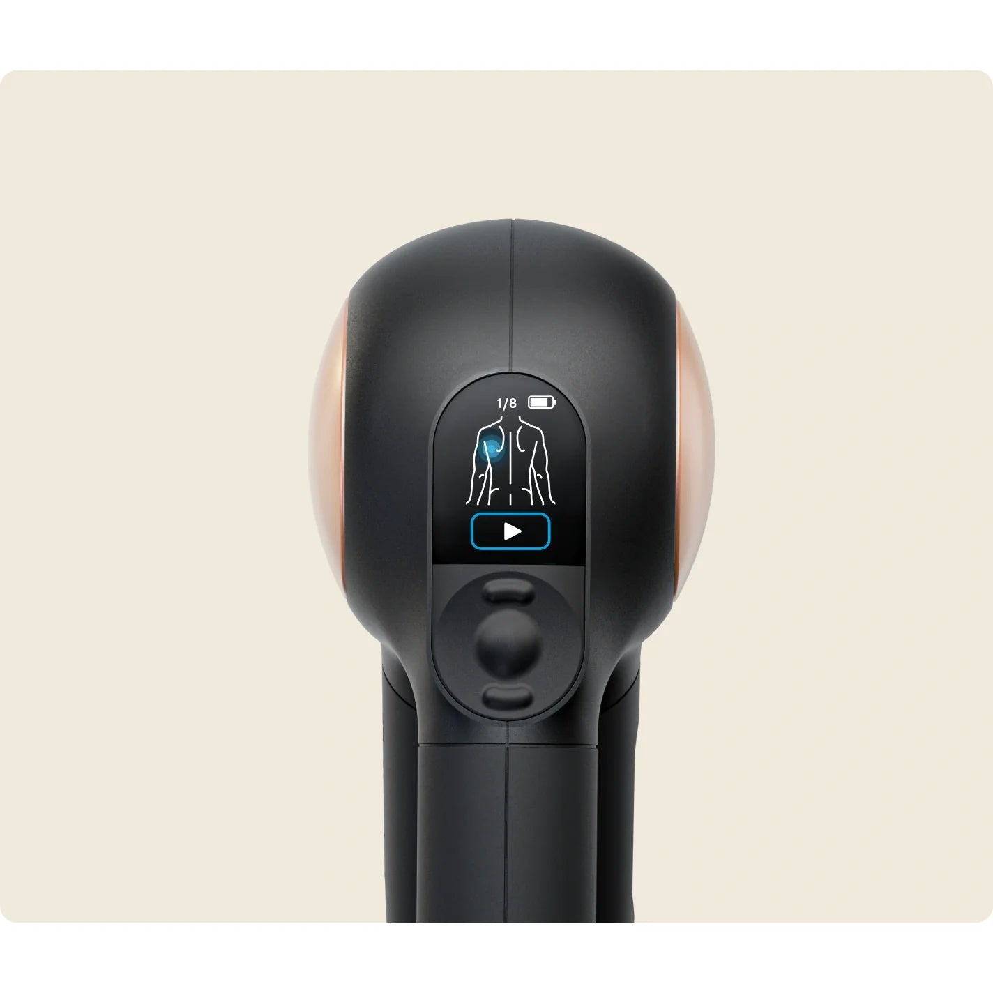 Theragun Sense G2 — smart quiet percussive therapy device by Therabody — product view 2