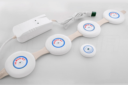 ALMAG-01 PEMF device with emitters and control unit