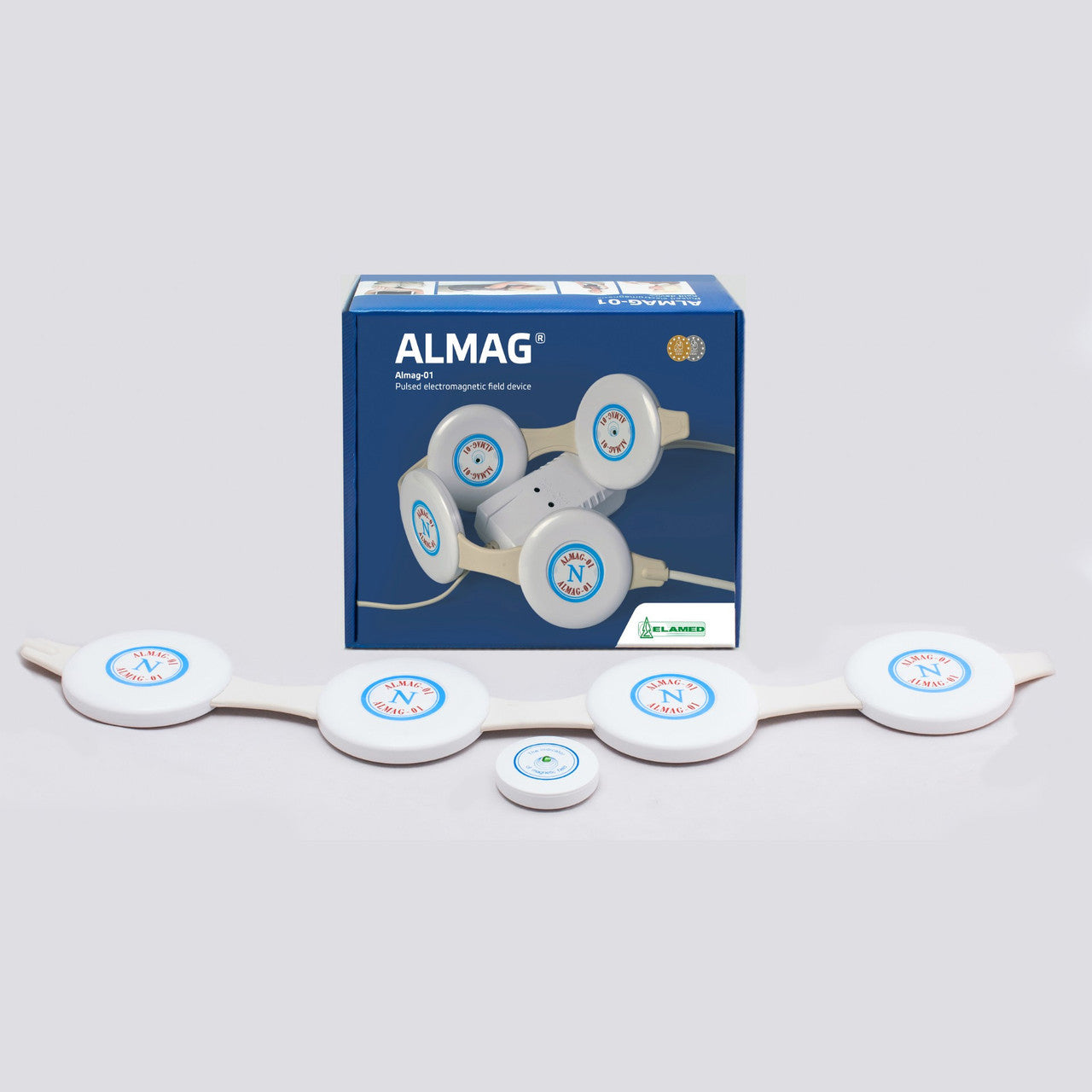 ALMAG-01 PEMF therapy device - 4 coil emitter system