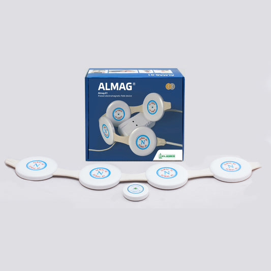 ALMAG-01 PEMF therapy device - 4 coil emitter system