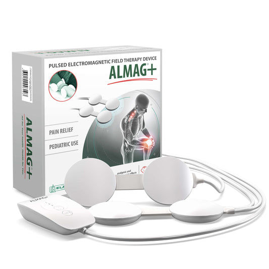 ALMAG+ magnetic stimulation device with 4-coil emitter system