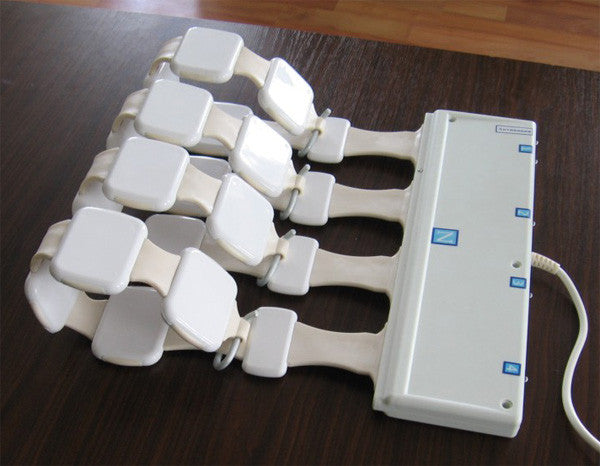 ALMAG-02 primary emitter close-up — flexible coil slat construction detail