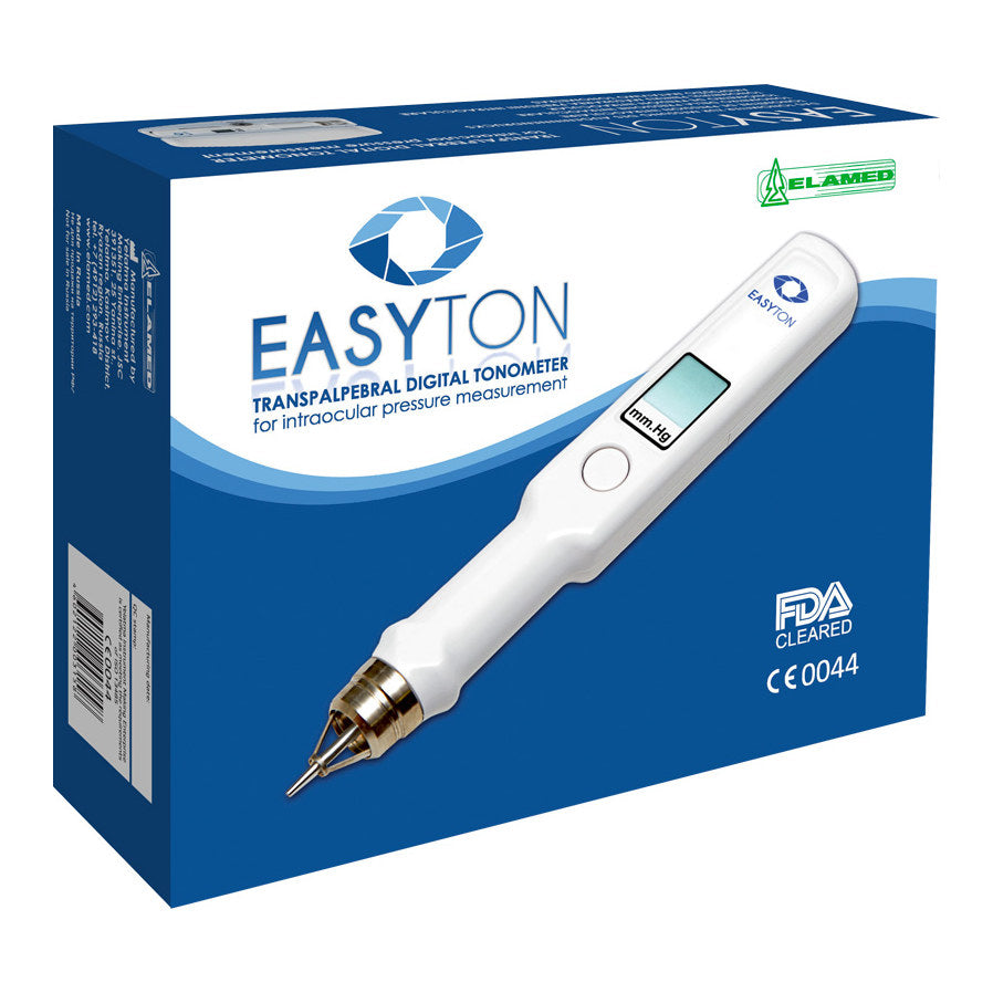 EASYTON transpalpebral digital tonometer retail box from ELAMED