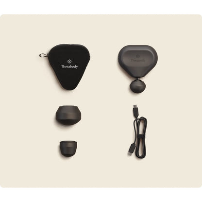 Theragun Mini 3.0 Black — ultra-compact percussive therapy device by Therabody — product view 6