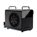 Coldture Water Chiller Pro, black cabinet with carry handle, offered on LeisureCraft Baltic and Polar plunge tubs