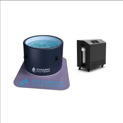 DCT Round Inflatable cold plunge, product view