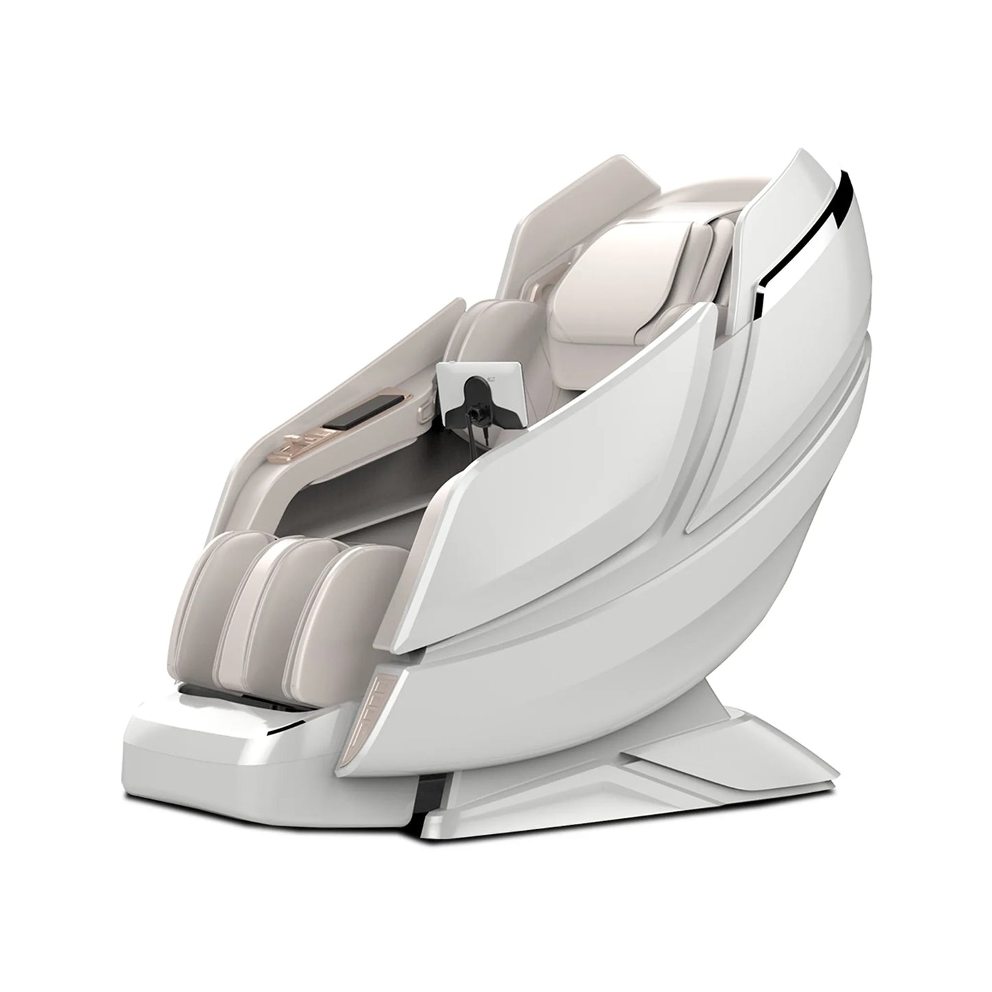 Kahuna DIOS-1288 8D AI Dual Core Massage Chair Zero Gravity SL-Track In Black Color transparent background