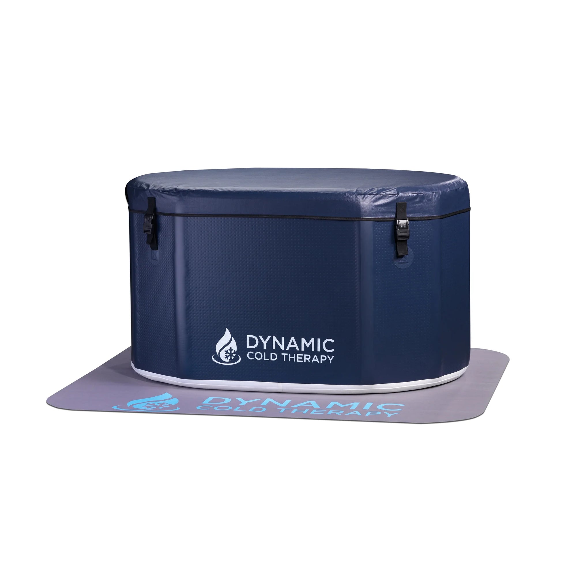Front view 2 of the Dynamic Cold Therapy Oval Inflatable Cold Plunge Tub (DCT-IO-052) – cold plunge tub