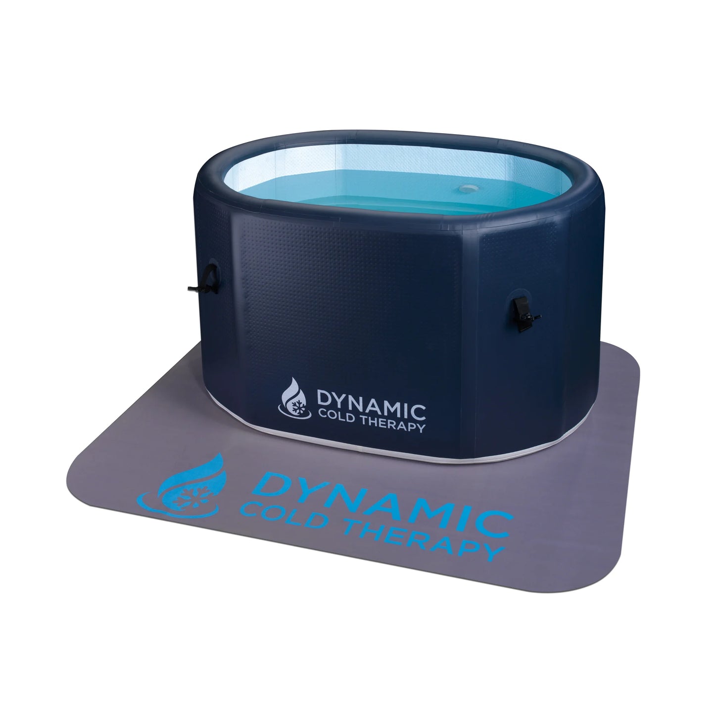 Front view of the Dynamic Cold Therapy Oval Inflatable Cold Plunge Tub (DCT-IO-052) – cold plunge tub