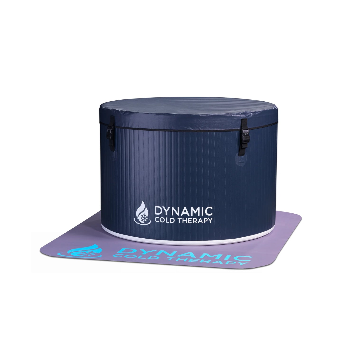 Front view 2 of the Dynamic Cold Therapy Round Inflatable Cold Plunge Tub (DCT-IR-040) – cold plunge tub