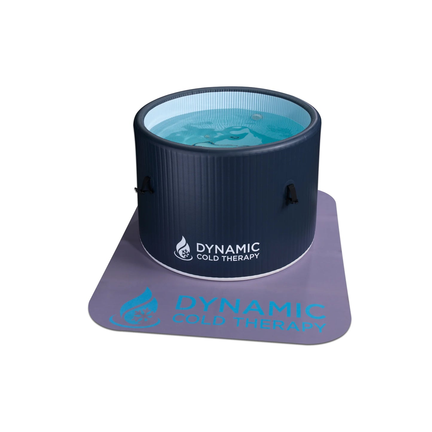Front view of the Dynamic Cold Therapy Round Inflatable Cold Plunge Tub (DCT-IR-040) – cold plunge tub