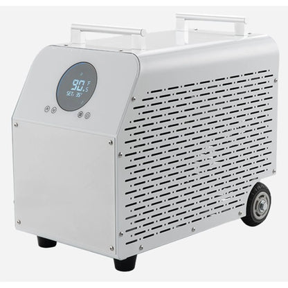 Front-right angle view of the Dynamic Cold Therapy 0.8 HP Chiller & Heater with WIFI APP (Premier Edition) (DCT-SV-08DO3) – cold therapy chiller