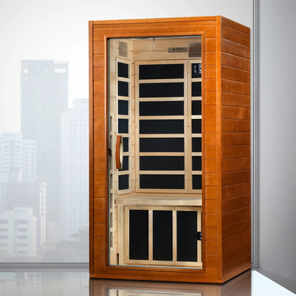 Dynamic Avila 1-2 Person Low EMF FAR Infrared Sauna | Canadian Hemlock