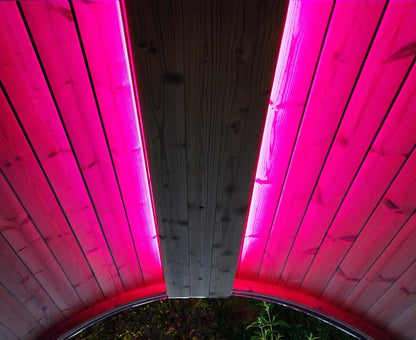 SaunaLife E-MOOD Color LED Light System for ERGO Series Barrel Saunas, view 7