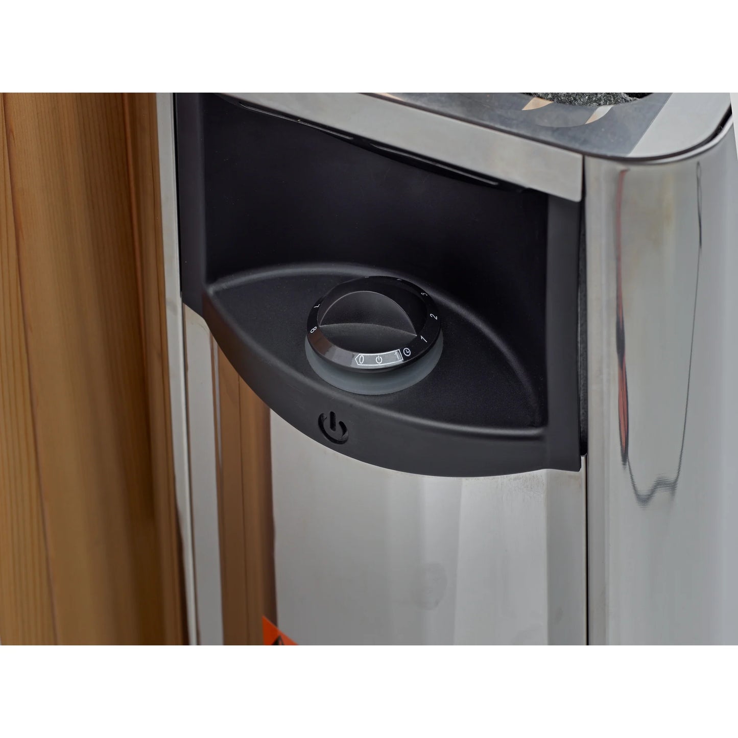 Harvia wall-mounted sauna stove 3 of the Golden Designs 2025 Toledo 6-Person Hybrid Indoor Sauna (GDI-8360-01) – full spectrum infrared sauna