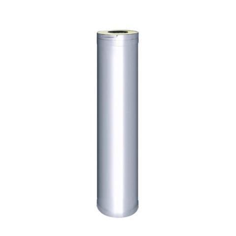 Harvia WHP1000 stainless steel sauna chimney extension, 1000 mm