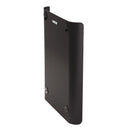 Harvia WL500 single-side protective sheath in black steel for the Pro 20 series, studio photo on white
