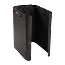 Harvia WL650 protective sheath in black steel for the Pro 20 ES wood stove, studio photo on white