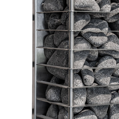 Steel ribs and stones of the HUUM CLIFF Mini