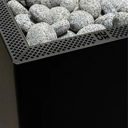 Stones in the top of a HUUM CORE Black